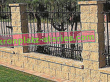 монтаж на бетонна ограда