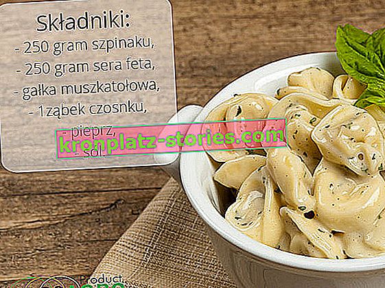 Diätetische Heiligabendrezepte - Knödel mit Spinat und magerem Feta-Käse